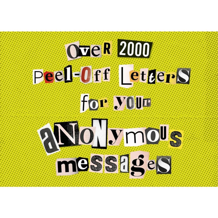 Thames and Hudson - Wholesale Colouring and activity book – adult - The Ransom Note Sticker Book5