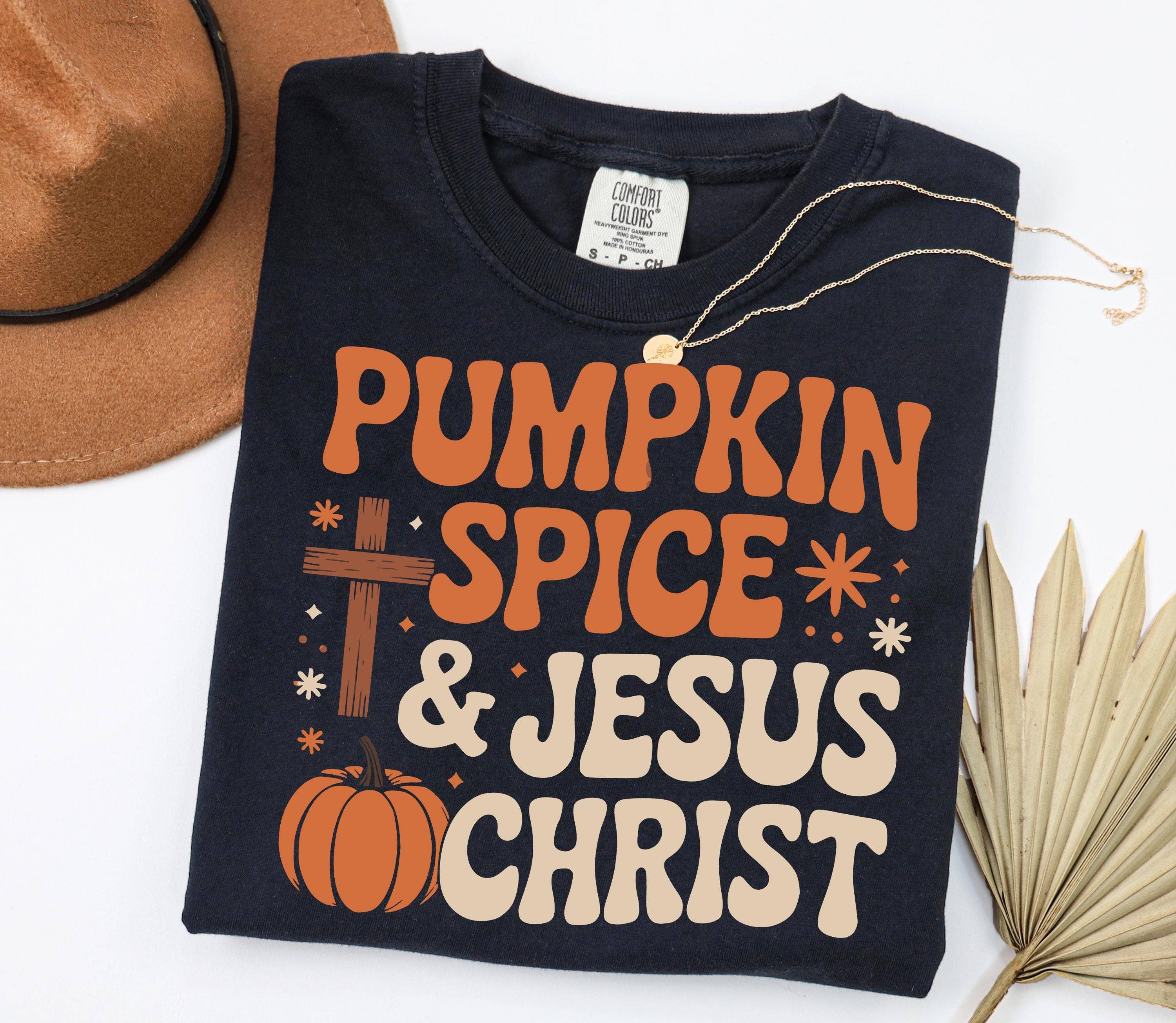 Glaime - Vente T-shirt à imprimés – unisexe - T-shirt Christian Fall Comfort Colors, Sweatshirt Religieux1