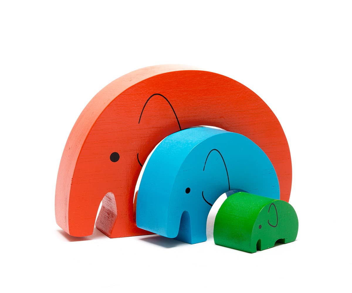 Best Years Ltd - Wholesale Houten speelgoed - Kinderen - Houten olifantenspeelgoed, traditionele puzzel, fairtrade, handgemaakt1