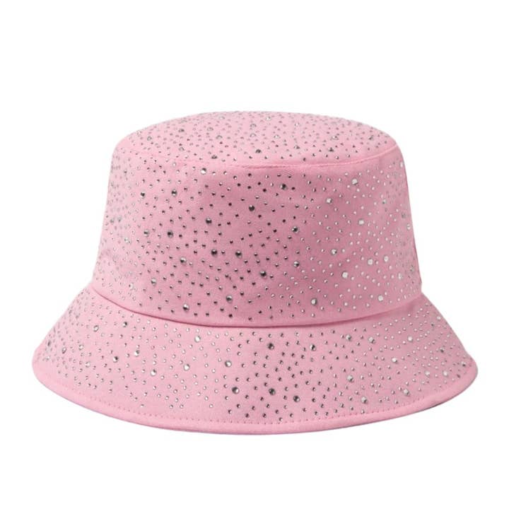 Sombrero de pescador de ébano en rosa para venta al por mayor de Natalie Mills