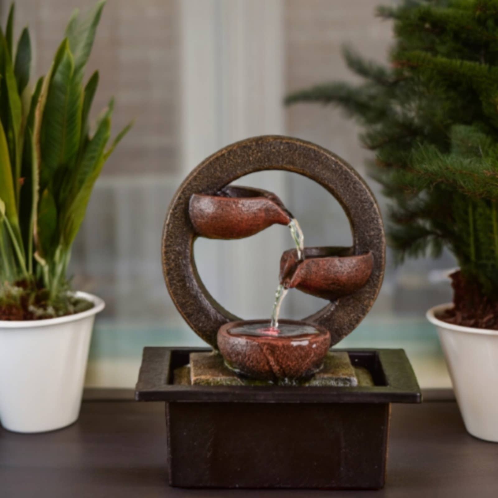 Zen'Arôme - Wholesale Decorative Tabletop Object - Zen Terai Waterfall Fountain - Gift Idea4