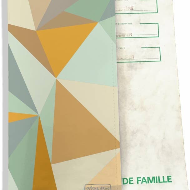Protege livret de famille Graphique 6 pour la vente par BISTRAKOO
