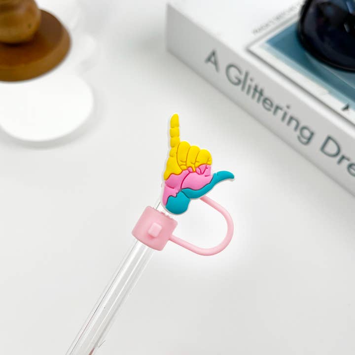 SoapElenGlen - Wholesale Drinking Straw - Cute Cartoon Straw Toppers Fun Straw Cover1