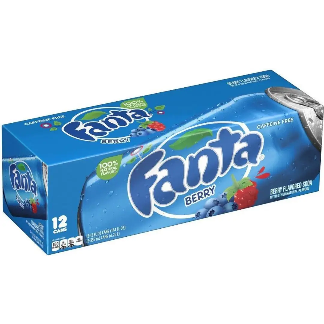 Echo Sales Canada – wholesale Soda/carbonated drink – Fanta Berry 12pk/12 fl oz Cans2