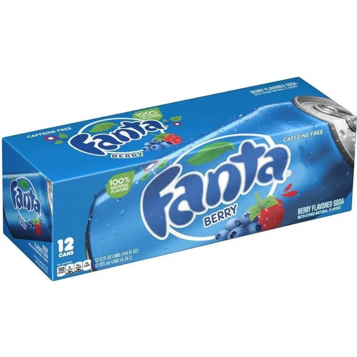 Echo Sales Canada - Wholesale Soda/Carbonated Drink - Fanta Berry 12pk/12 fl oz Cans2