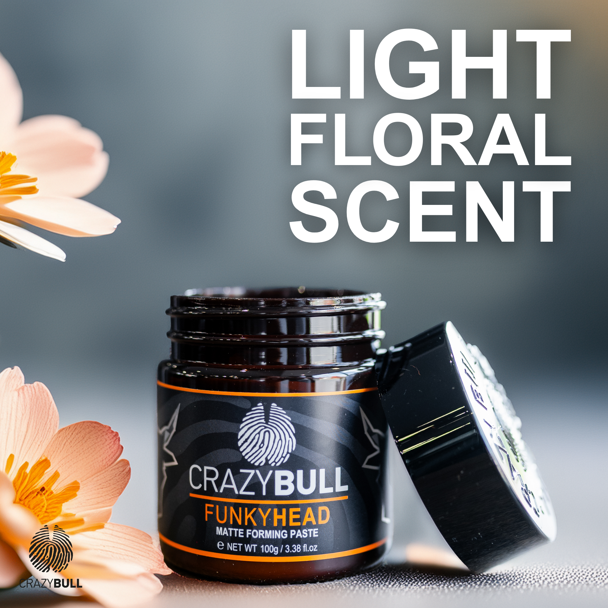 CRAZY BULL HAIR PRODUCTS - Wholesale Hair Texture Balm/Paste/Pomade - Crazy Bull Funky Head Light Hold Hair Styling Paste 6 Pack3