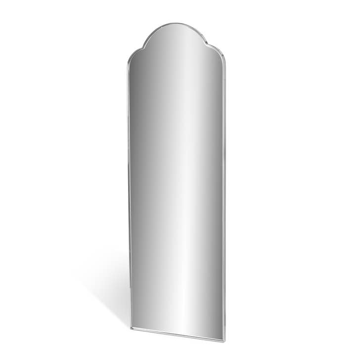 Miroir sur pied Island Manor, laiton miroir pour la vente par Park Hill Collection