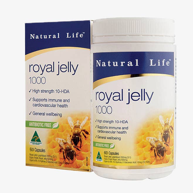 Natural Life™ Royal Jelly 1000 mg voor wholesale door Natural Life