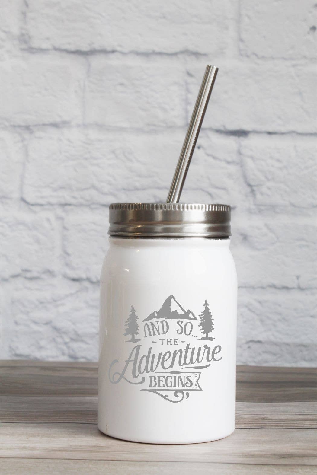 Katie & Company - Wholesale Insulated Mug/Tumbler - And So...the Adventure Begins Mountain Drinkware4
