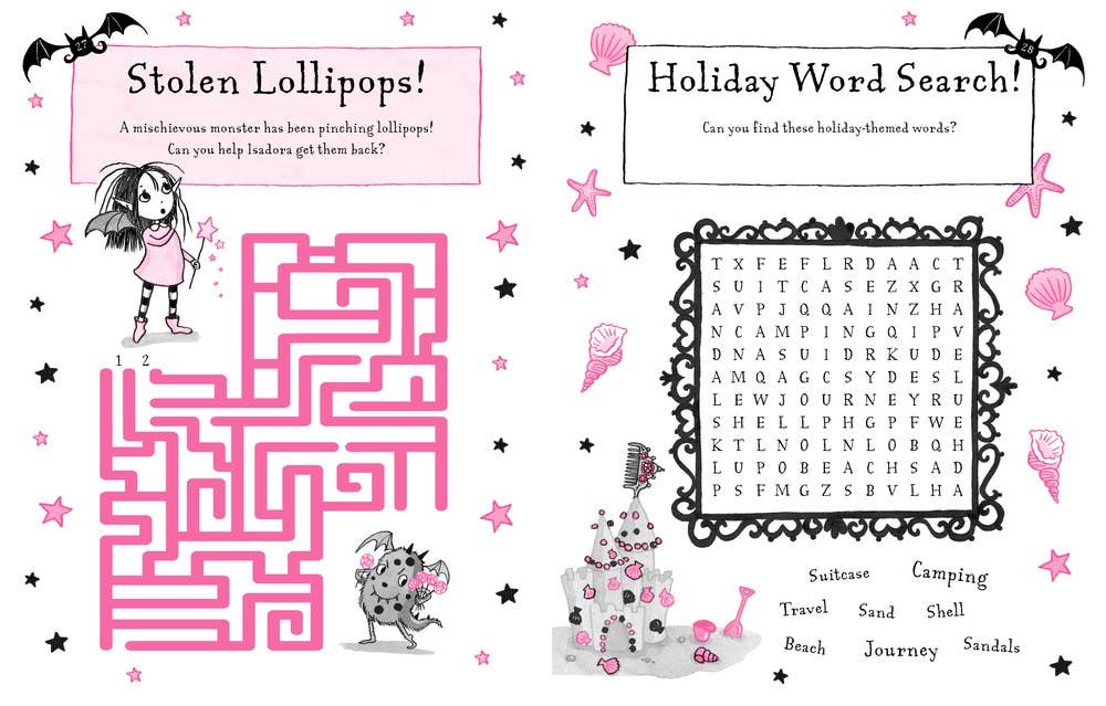 Independent Publishers Group - Wholesale Coloring & Activity Book - Kids & Baby - Isadora Moon: Sunny Days Activity Book4