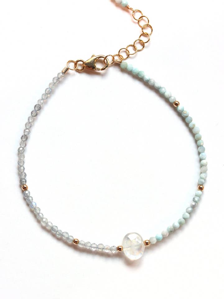 Bracelet Larimar Sora pour la vente par Mickey Lynn