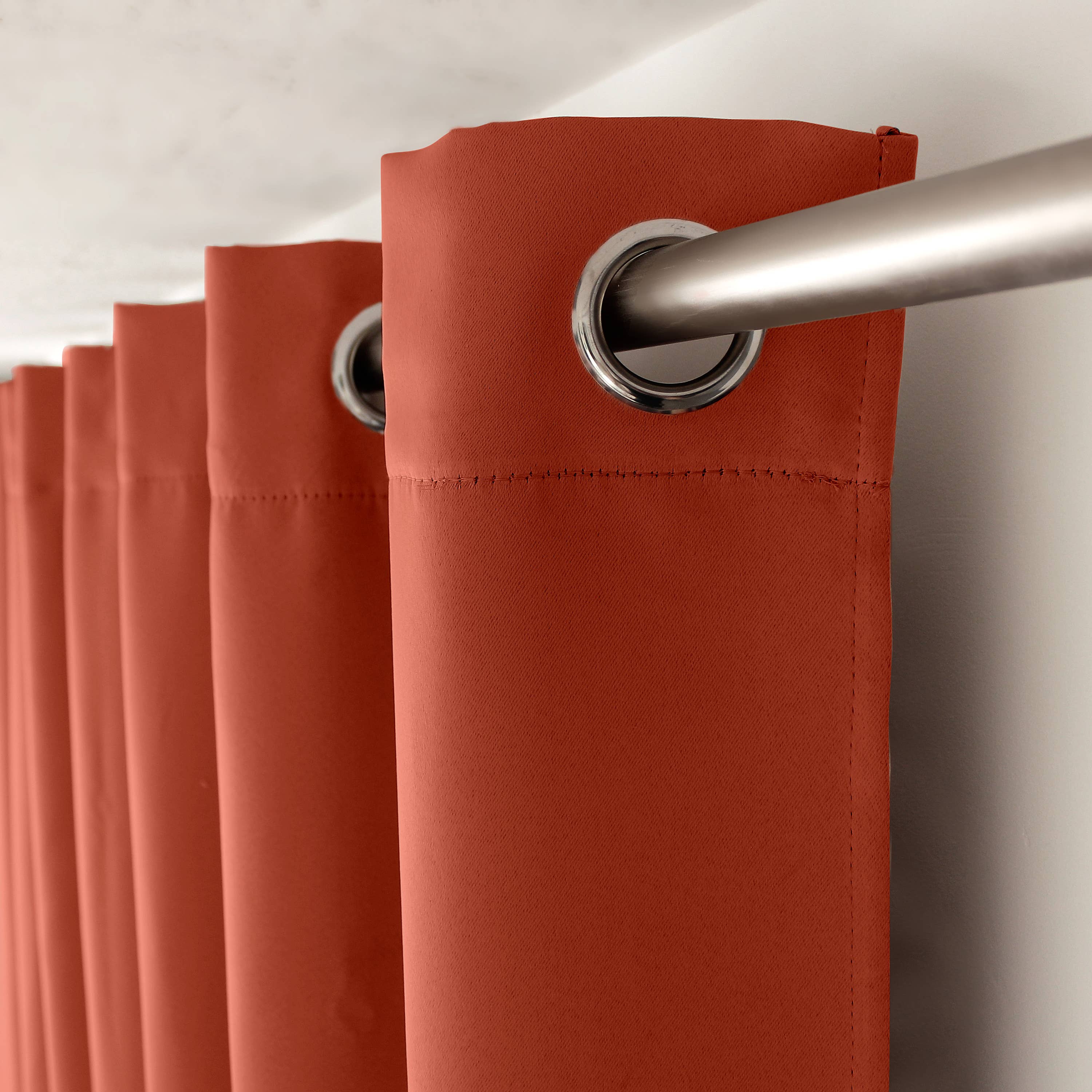 DECOSTARS - CmaDECO - Wholesale Curtain - Blackout Curtain with Grommets, 140x240cm, Liquorice Collection9