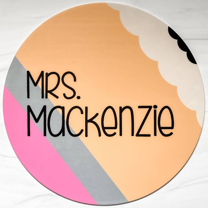 Schilder für Schulanfang, Lehrer, Klassenzimmer für den Großhandel von PhilCo Forged