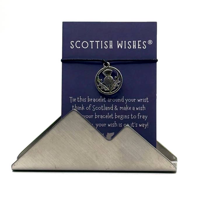 Arran Wishes – Großhandel Armband mit Charms/Anhängern – Schottische Distelwunscharmbänder2