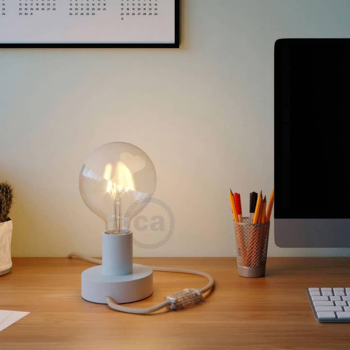 LIGHTINUP S.R.L. - Wholesale Accent/Desk Lamp - LED Bulb Globe G125 Short Filament Tattoo Line Lamp® Model3