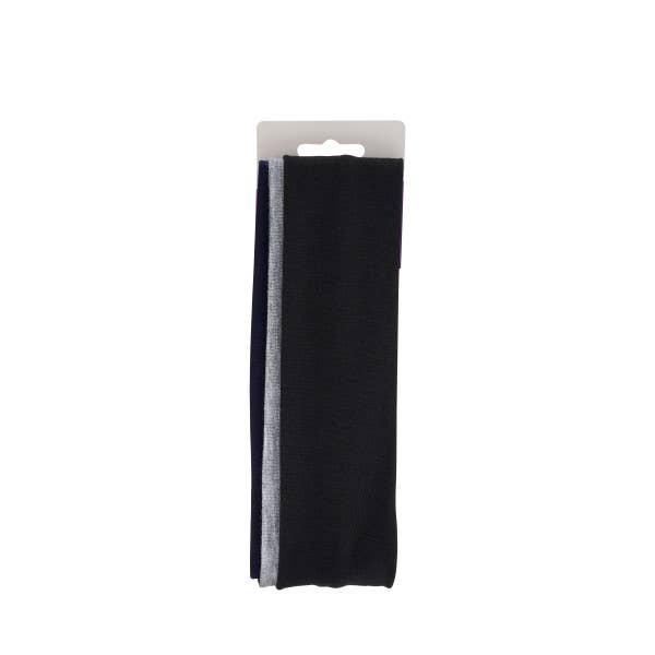Black grey Hairwrap 2in Comfort 3 On.cls for wholesale on Faire