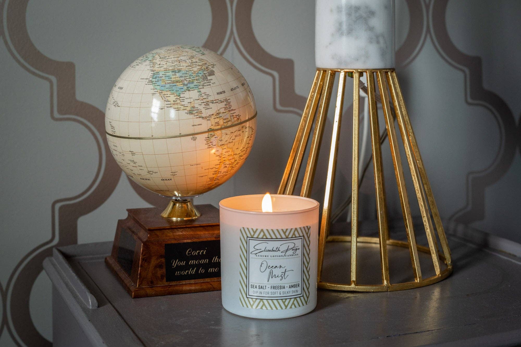 Elizabeth Paige Candles - Wholesale Pot/gevulde kaars - Lotionkaars - Ocean Mist2