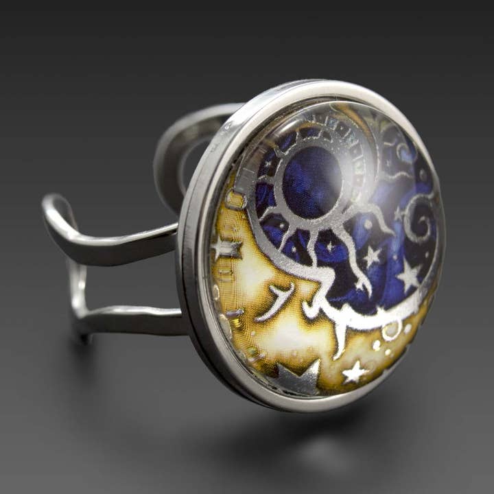 Mond ernten, Ring für den Großhandel von Liz Sabol Jewelry Art