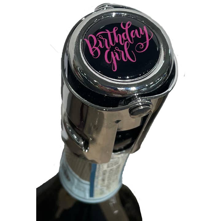 The Wine Steward LLC - Wholesale Wine Stopper - Bubble Keeper with "Let the Celebration Begin"4