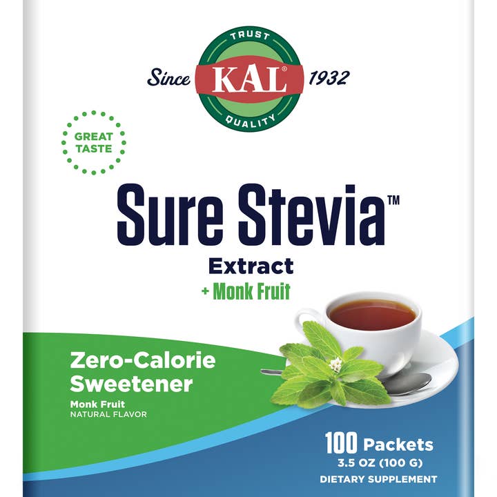 KAL - Wholesale Sugar/Sweetener - Sure Stevia™ Plus Monk Fruit0