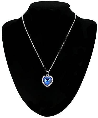 JUL ET FIL - Venta al por mayor Collares con colgantes/abalorios - Collar con cristal en forma de corazón pequeño Ocean2