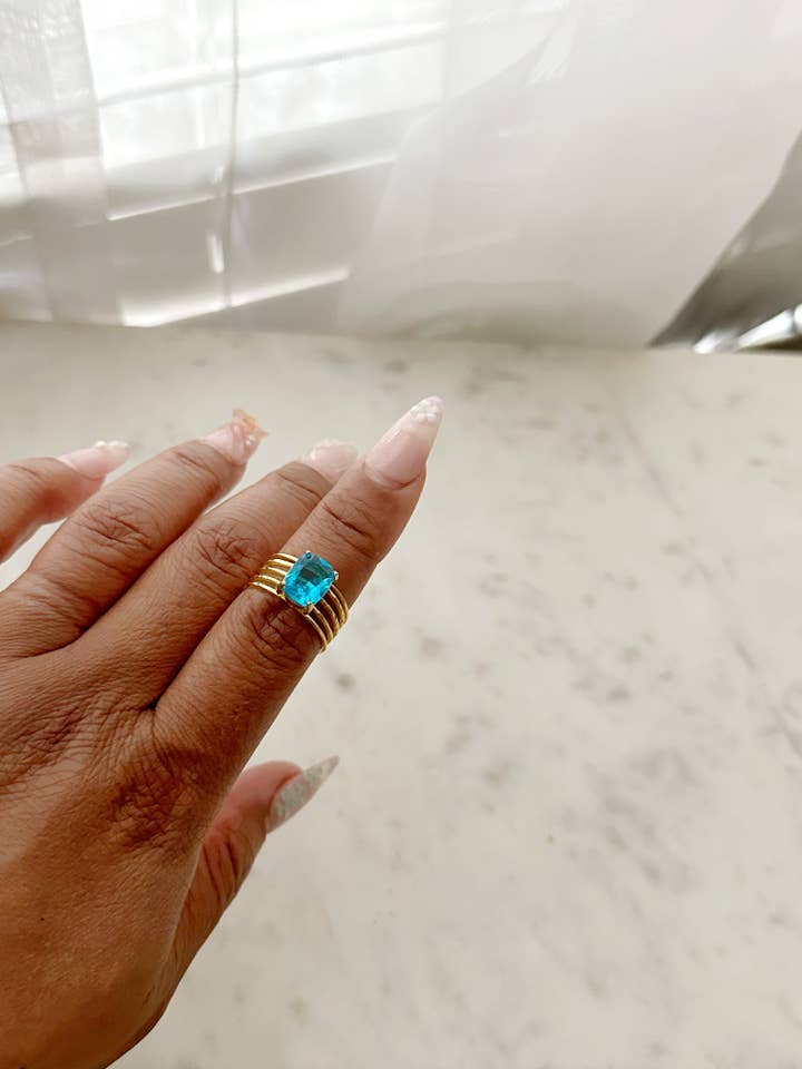 8423JR - Anillo Relleno de Oro Bridgette para venta al por mayor de Renee and Renae | Formerly The Katz Meow Creations