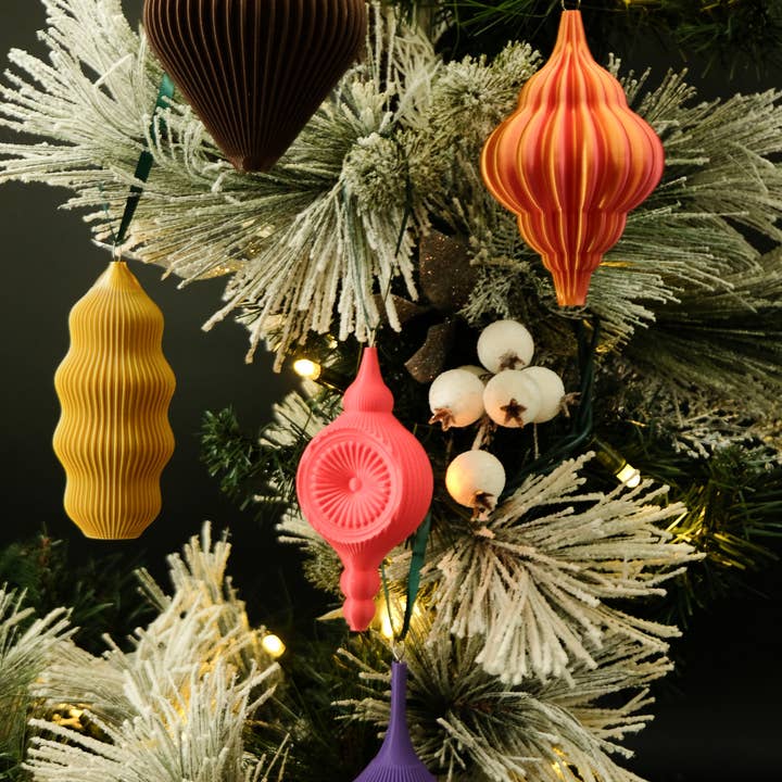 Du Vert Au Rouge Chez Soi - Wholesale Ornament - Christmas decoration - 3d printed tree ornament - VINT-21