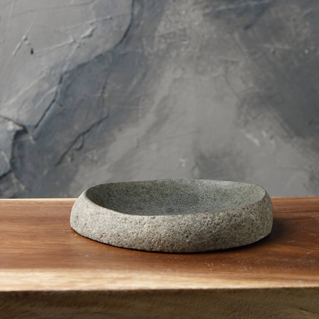 Garden Age Supply - Vente Assiettes/plats/bols de décoration - Plat River Stone1