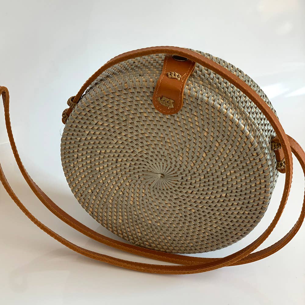 VIE - Wholesale Crossbody Bag - Women's - Rattan Roundy Bag19
