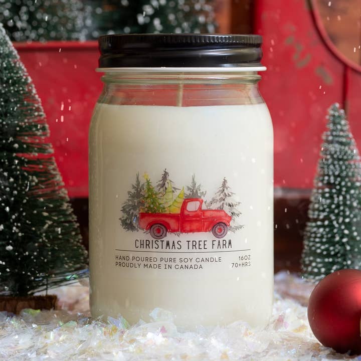 Ferme des arbres de Noël pour la vente par Serendipity Soy Candles