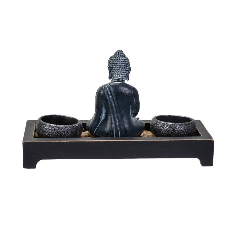 Pacific Trading - Wholesale Decorative Tabletop Object - Zen Buddha Sand Garden3