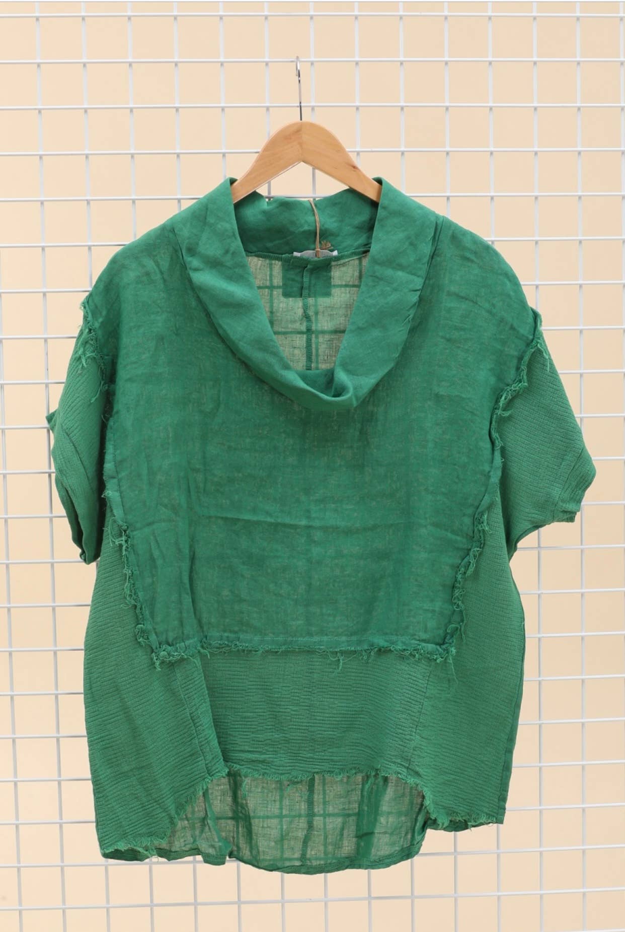 LÉA & LUC – Großhandel Bluse – Damen – 100 % Leinenbluse REF. 46234