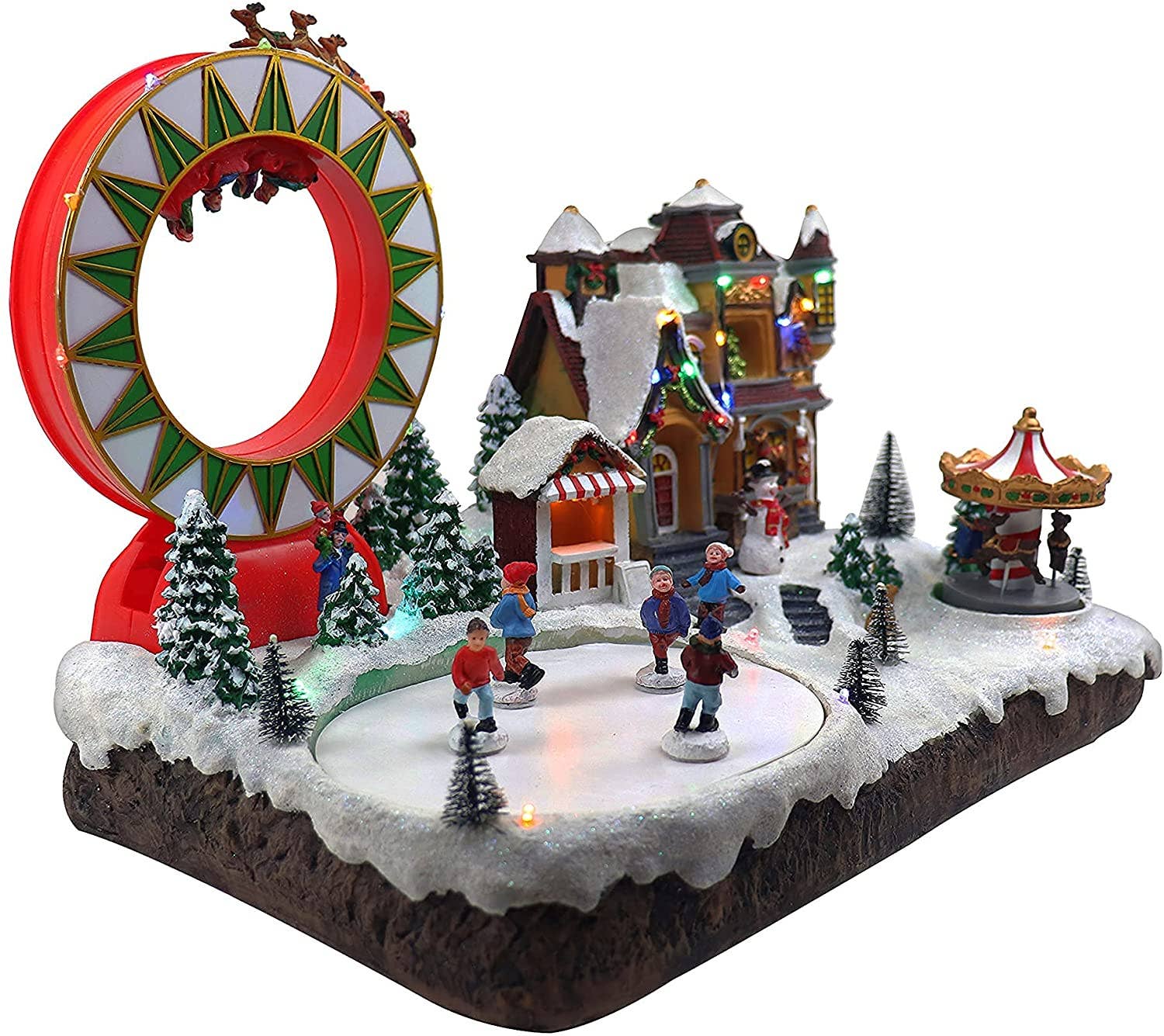 Top Treasures - Wholesale Christmas Decoration - Grand Carnival Animated Christmas Village1