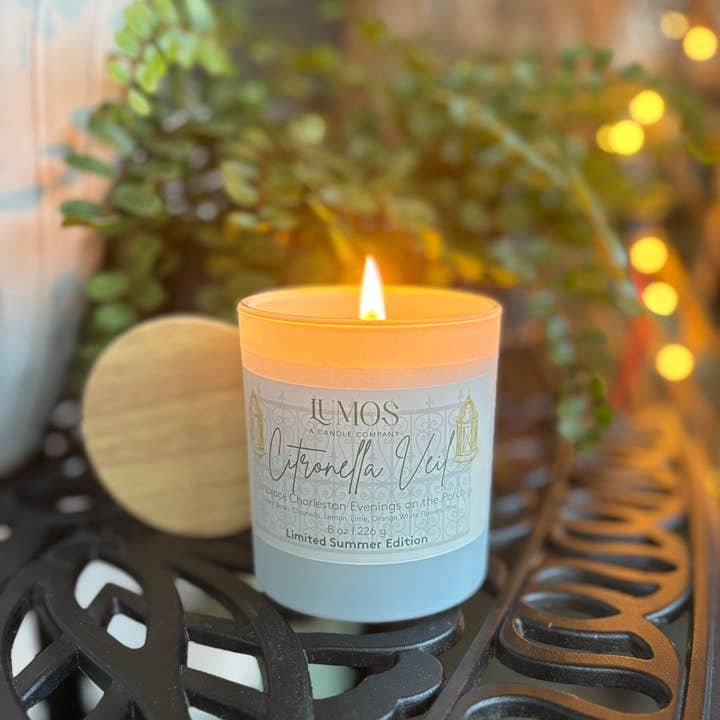 LUMOS A Candle Company - Wholesale Outdoor Candle - Citronella Outdoor Candle - Mosquito Repellent8