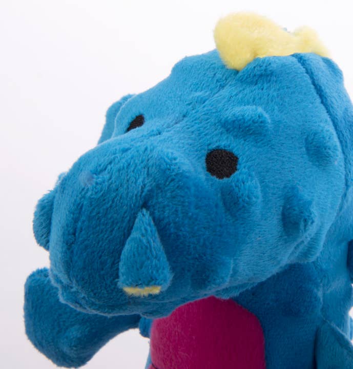 Pet Palette Distribution - Wholesale Pet Plush Toy - Dog - goDog Dragons Skinny Squeaky Plush Dog Toy Large