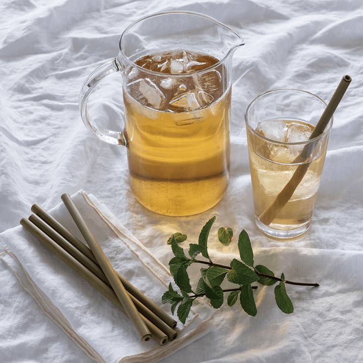 bambu® - Wholesale Drinking Straw - Original Green Bamboo Straws, Packaging Free