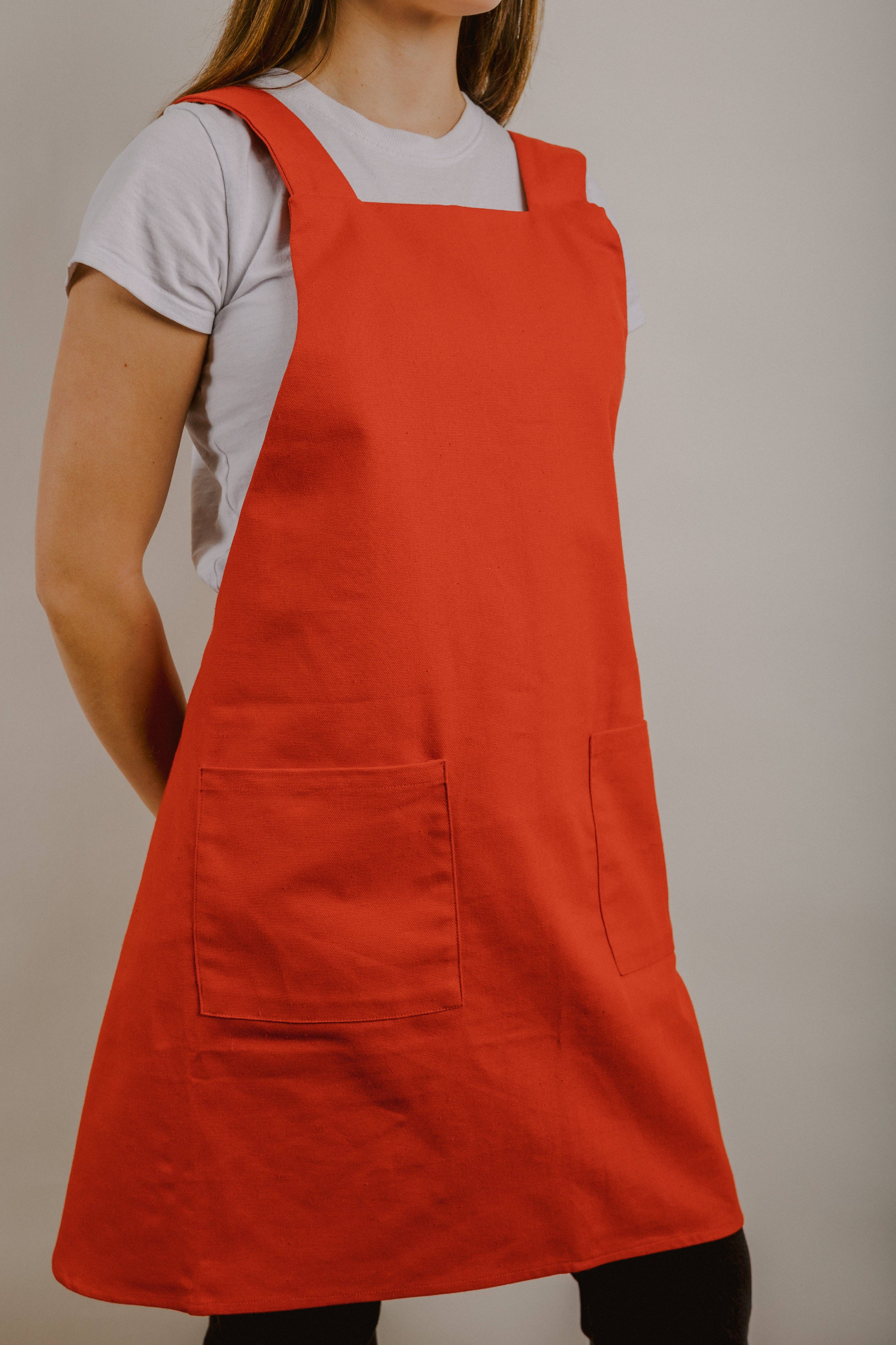 The Adorn Co. - Wholesale Apron - Canvas Crossback Apron15