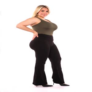 Where are You Flared Leggings in Black - Tennessee Jane