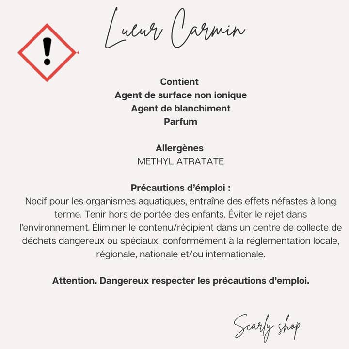 Scarly Shop - Wholesale Multi-Surface Cleaner - Multi-purpose spray - Crimson glow1