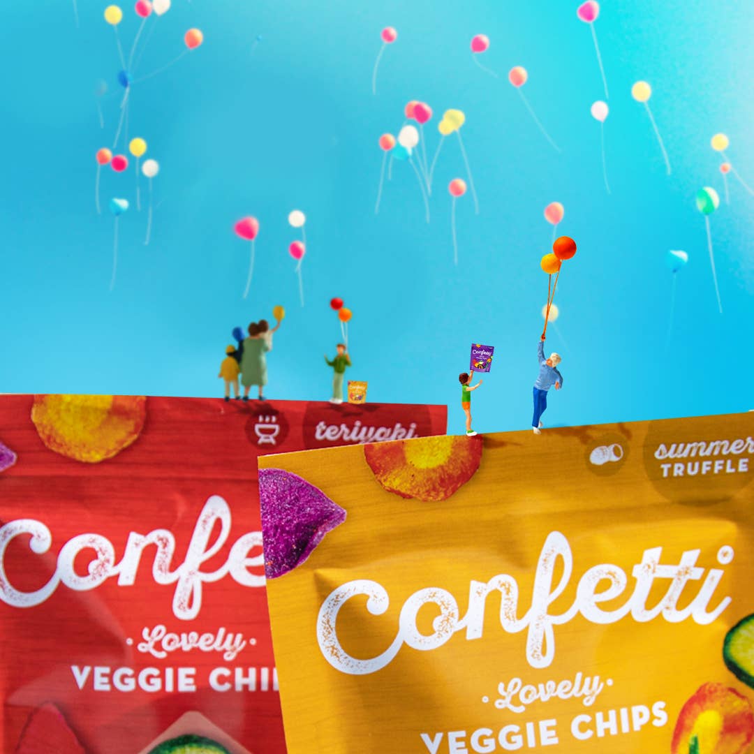 Confetti Snacks - Wholesale Chips - Lovely Vegetable Chips, Teriyaki BBQ6