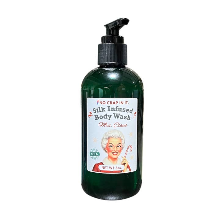 Mrs. Claus Silk Infused Body Wash for wholesale by No Crap In It