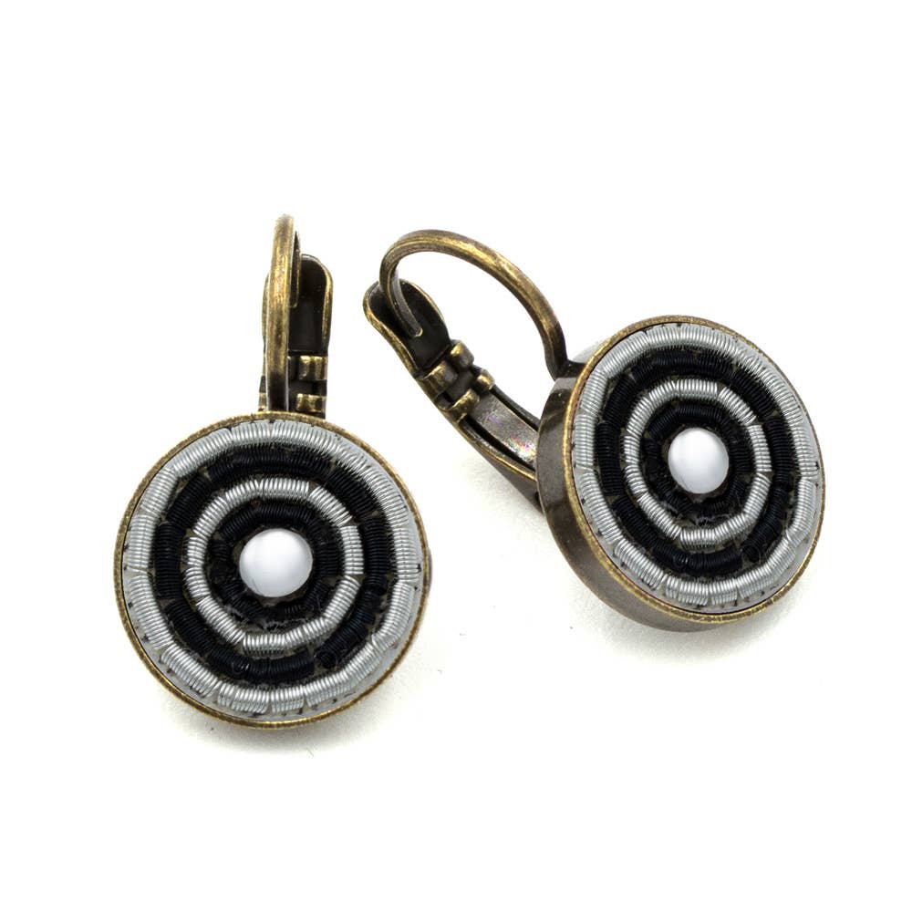 Sergio Engel jewellery - Wholesale Dangle Earrings - India antique earring 06 small colorful earrings35