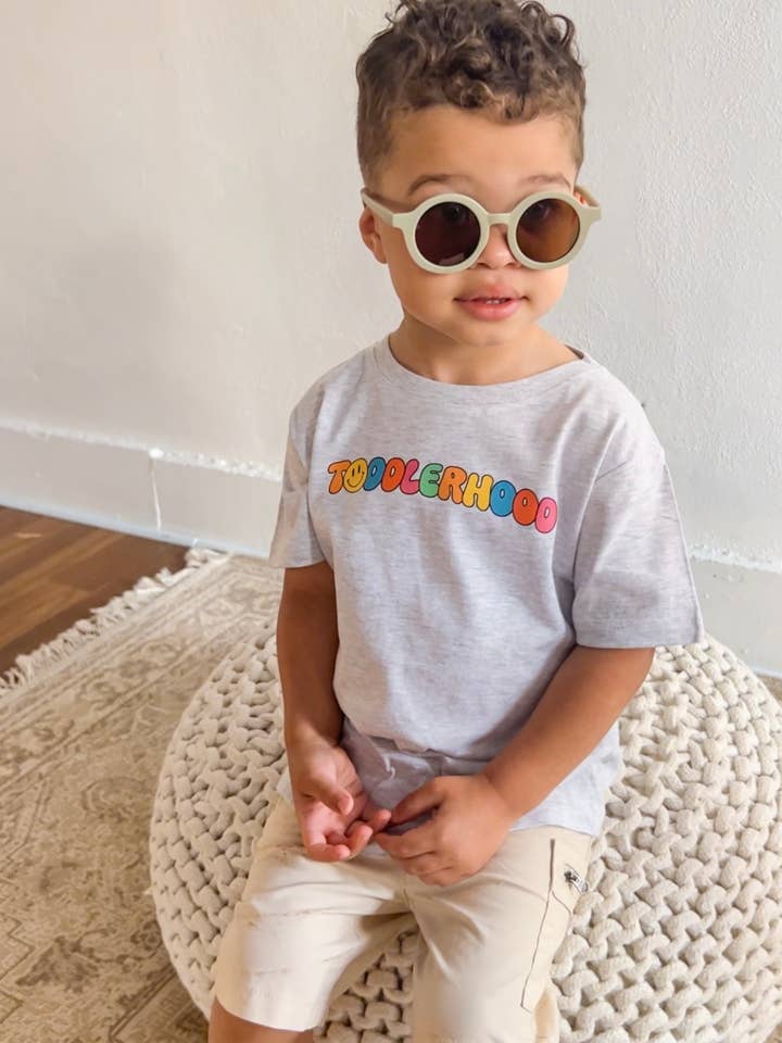 T-shirt graphique Smiley pour tout-petit pour la vente par To the Moon Childrens