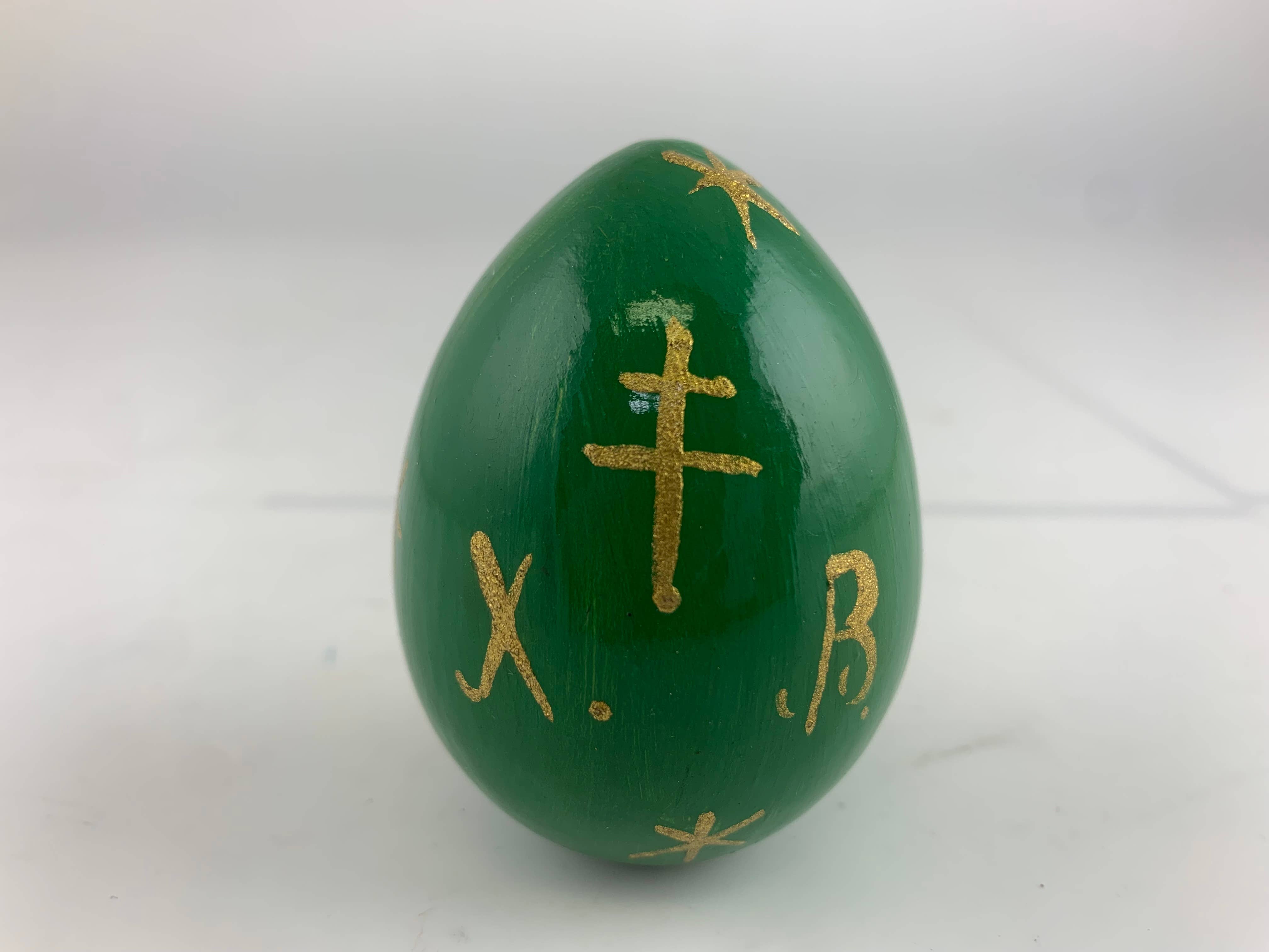 Golden Cockerel - Wholesale Decorative Tabletop Object - Vintage Wayside Chapel Egg7