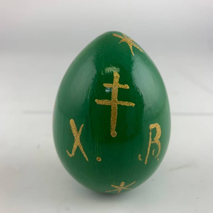 Golden Cockerel - Wholesale Decorative Tabletop Object - Vintage Wayside Chapel Egg7