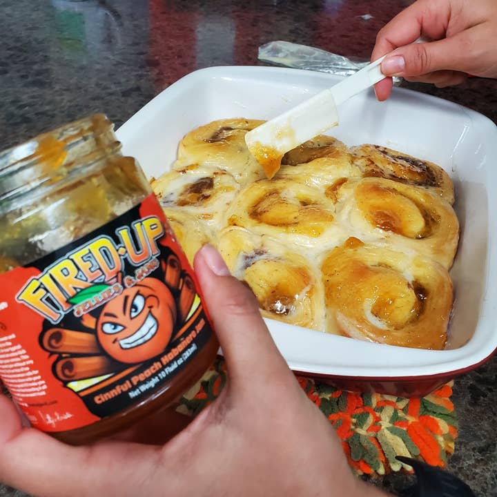 Fired Up Jellies and Jams - Wholesale Jam/Jelly - Cinnful Peach Habanero Jam6