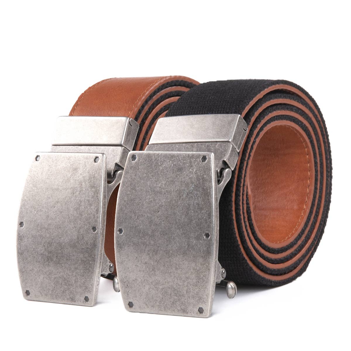 Fabio Valenti – wholesale Belt – Men's – Men's Big & Tall Ratchet Leather Belt Double Style - 2 Sides14