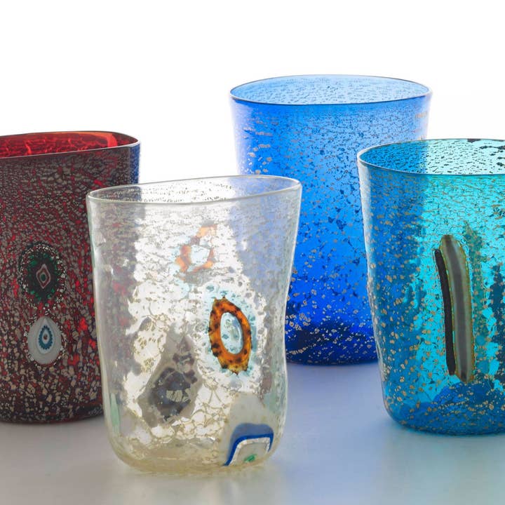 Bicchieri di Murano Tumblers - Mixed Set of 6 and other Purchase Wholesale piatti e bicchieri. Free Returns & Net 60 Terms on Faire trending on Faire.