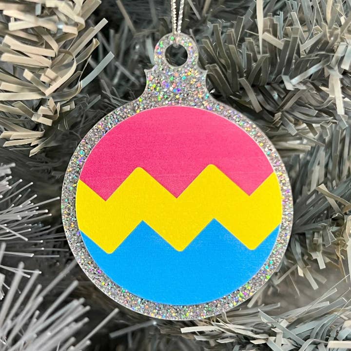 Pansexual Pride Flag Julgranskulor för wholesale av Rainbow & Co