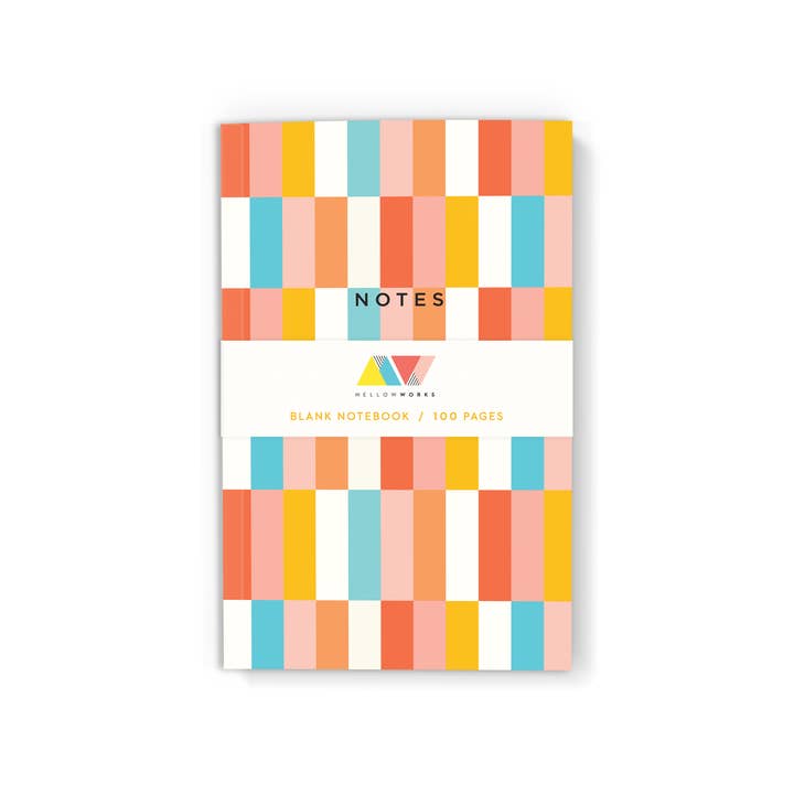 MELLOWWORKS - Venta al por mayor Cuadernos - CUADERNO DE AJEDREZ A RAYAS, páginas en blanco